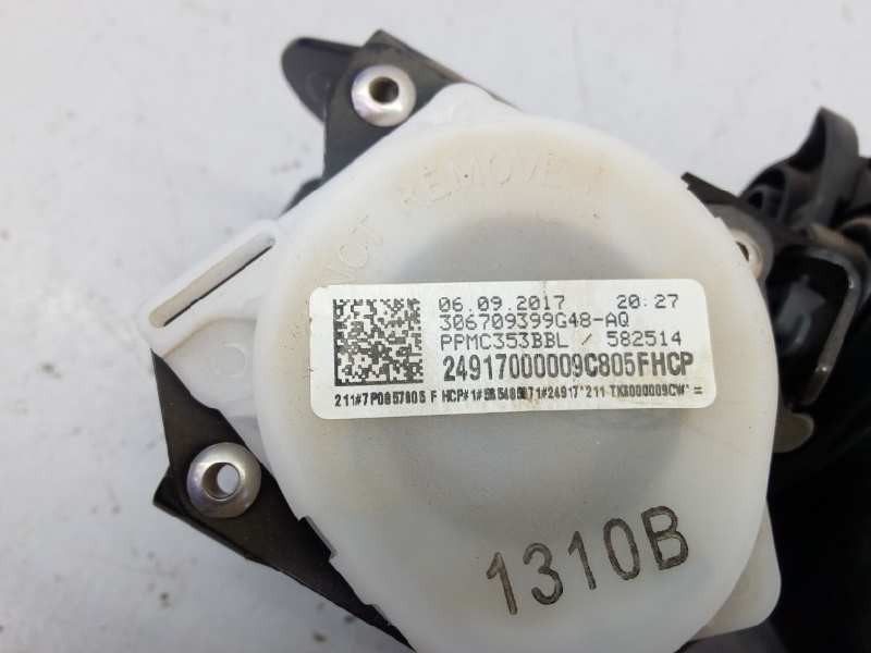 Recambio de cinturon seguridad trasero izquierdo para volkswagen touareg (7p6) v6 tdi bluemotion referencia OEM IAM 24917000009C