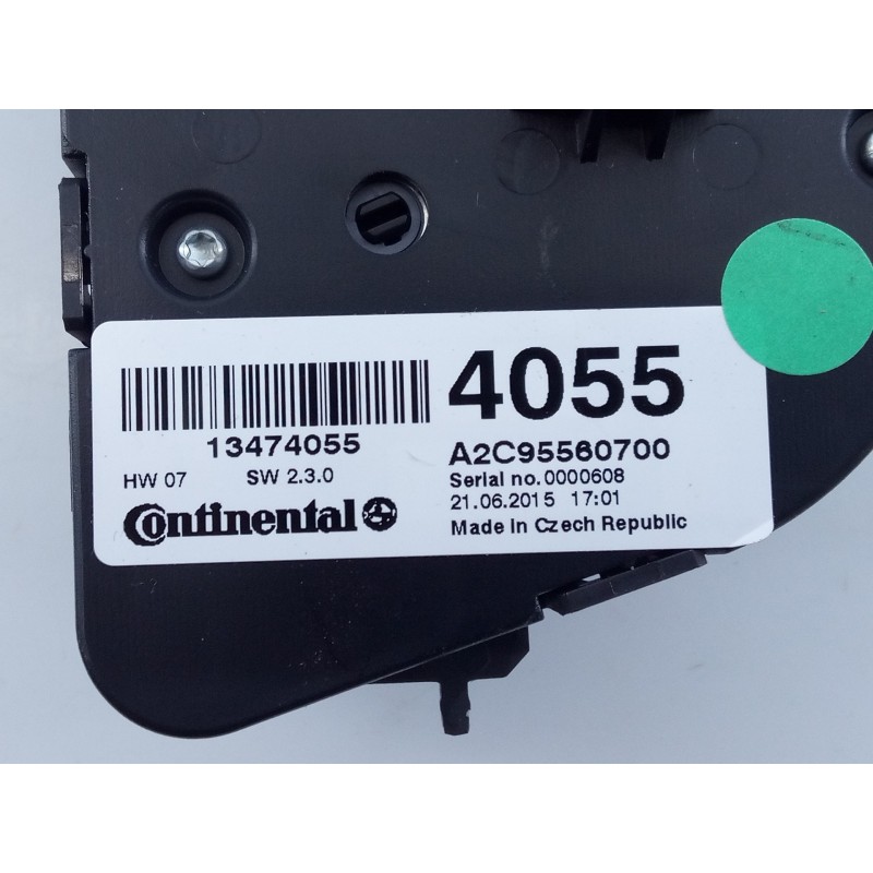 Recambio de mando climatizador para opel mokka x excellence referencia OEM IAM 1347055 A2C95560700 E3-A5-26-1