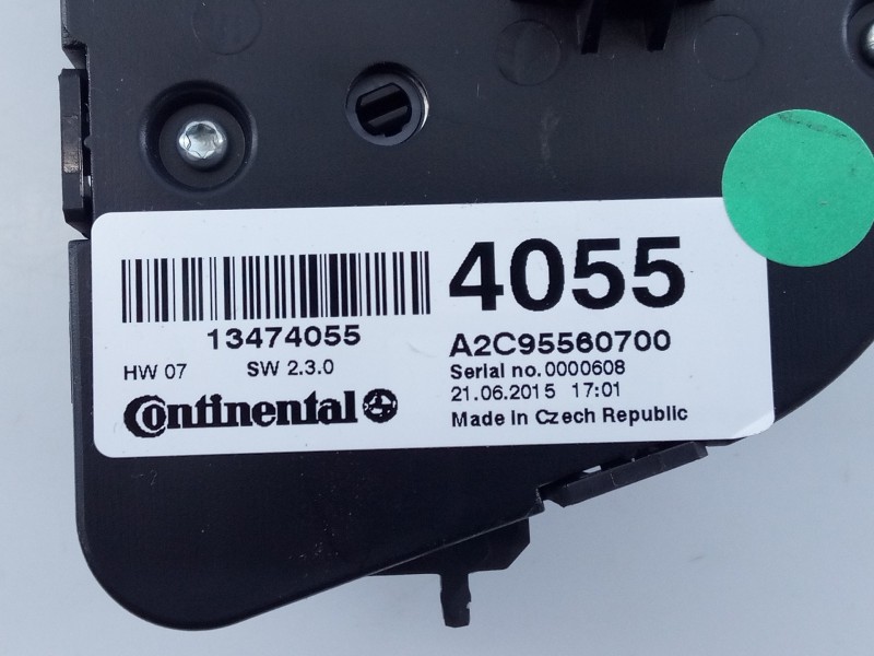 Recambio de mando climatizador para opel mokka x excellence referencia OEM IAM 1347055 A2C95560700 E3-A5-26-1