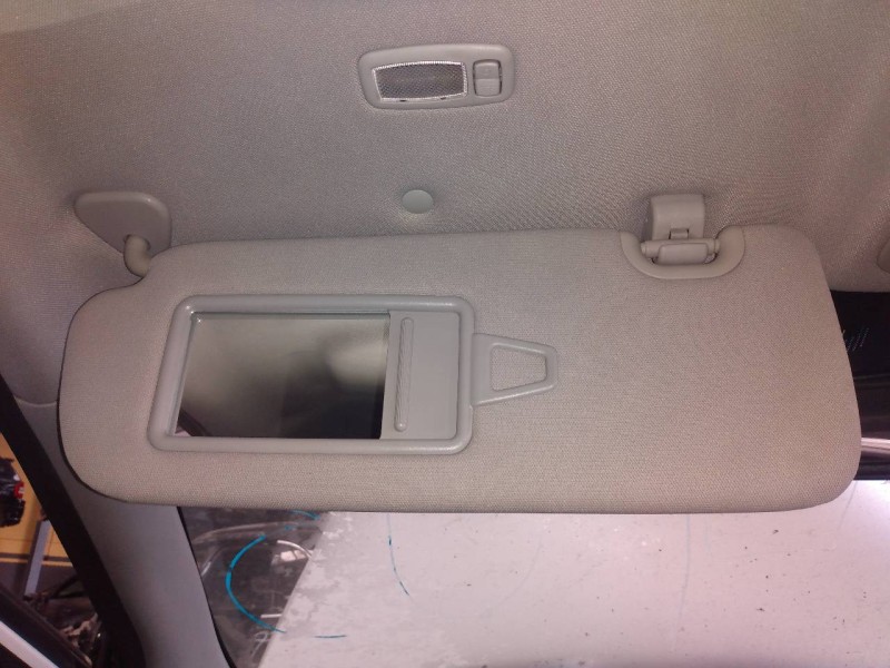 Recambio de parasol izquierdo para hyundai santa fe (dm) style 4wd referencia OEM IAM   