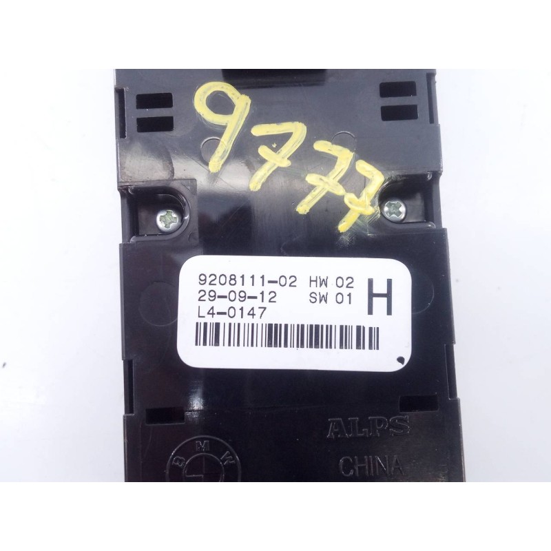 Recambio de mando elevalunas delantero izquierdo para bmw serie 1 lim. (f20) 120d referencia OEM IAM 920811102  E3-A3-25-2
