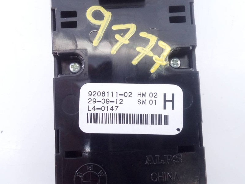 Recambio de mando elevalunas delantero izquierdo para bmw serie 1 lim. (f20) 120d referencia OEM IAM 920811102  E3-A3-25-2