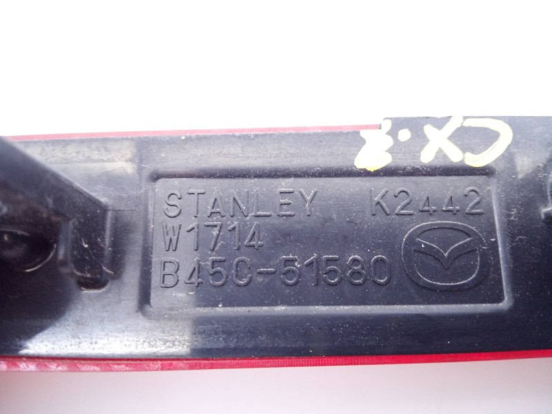 Recambio de luz central de freno para mazda cx-3 style referencia OEM IAM B45C51580  E2-A2-48-2