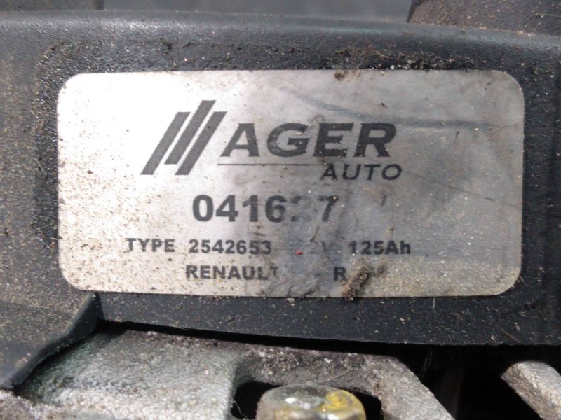 Recambio de alternador para renault trafic caja cerrada (ab 4.01) referencia OEM IAM 2542653  P3-B5-5-3