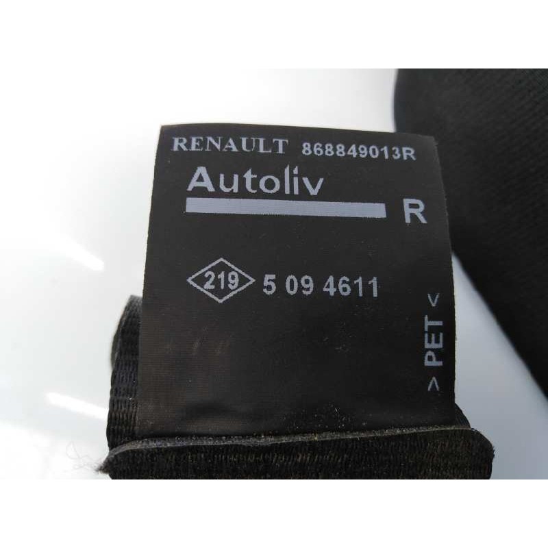 Recambio de cinturon seguridad delantero derecho para dacia dokker express ambiance referencia OEM IAM 868849013R 868849013R E1-