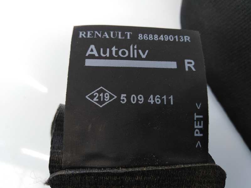 Recambio de cinturon seguridad delantero derecho para dacia dokker express ambiance referencia OEM IAM 868849013R 868849013R E1-