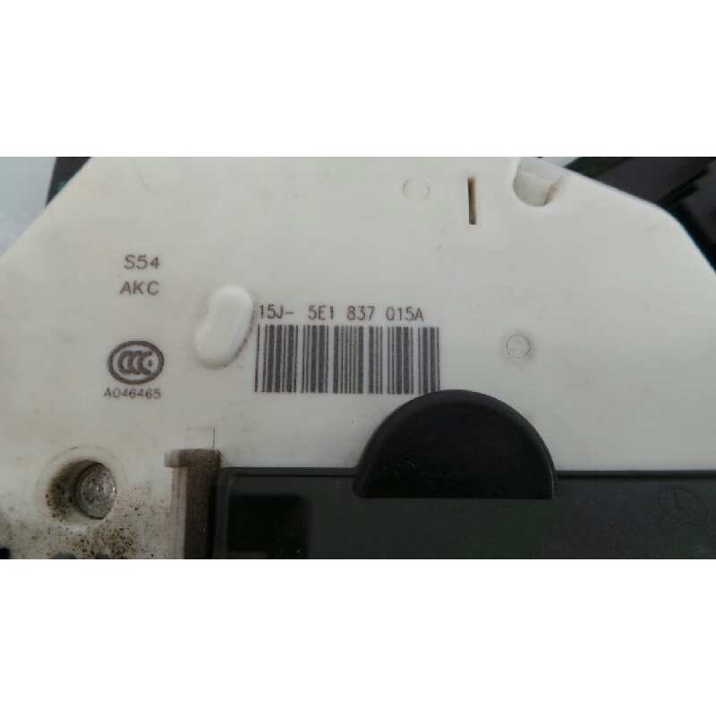 Recambio de cerradura puerta delantera izquierda para skoda rapid active referencia OEM IAM 5E1837015A  E1-A5-39-1