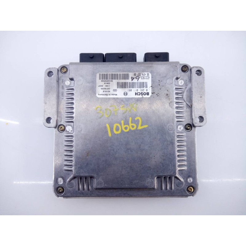 Recambio de centralita motor uce para peugeot 307 break / sw (s1) sw clim referencia OEM IAM 9647472780 0281011081 E3-B2-44-1