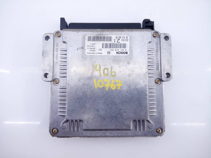 Recambio de centralita motor uce para peugeot 406 berlina (s1/s2) srdt referencia OEM IAM 9641606080 0281010363 E3-B2-44-1