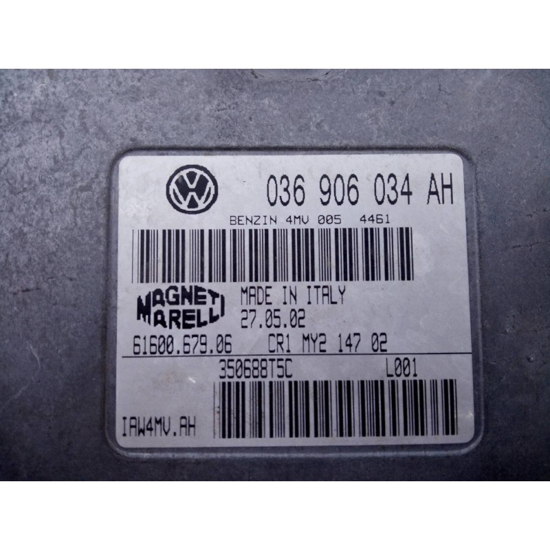 Recambio de centralita motor uce para seat ibiza (6l1) cool referencia OEM IAM 036906034AH  E2-A1-13-2