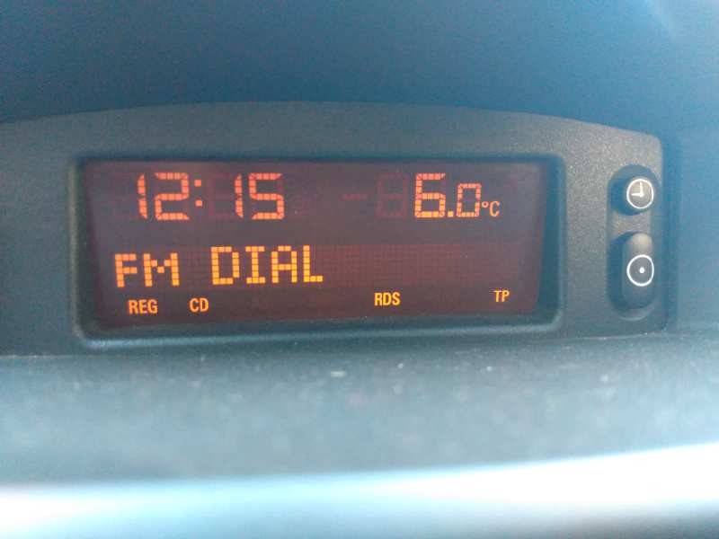 Recambio de pantalla multifuncion para opel corsa d cosmo referencia OEM IAM 565412769  E3-A5-18-4