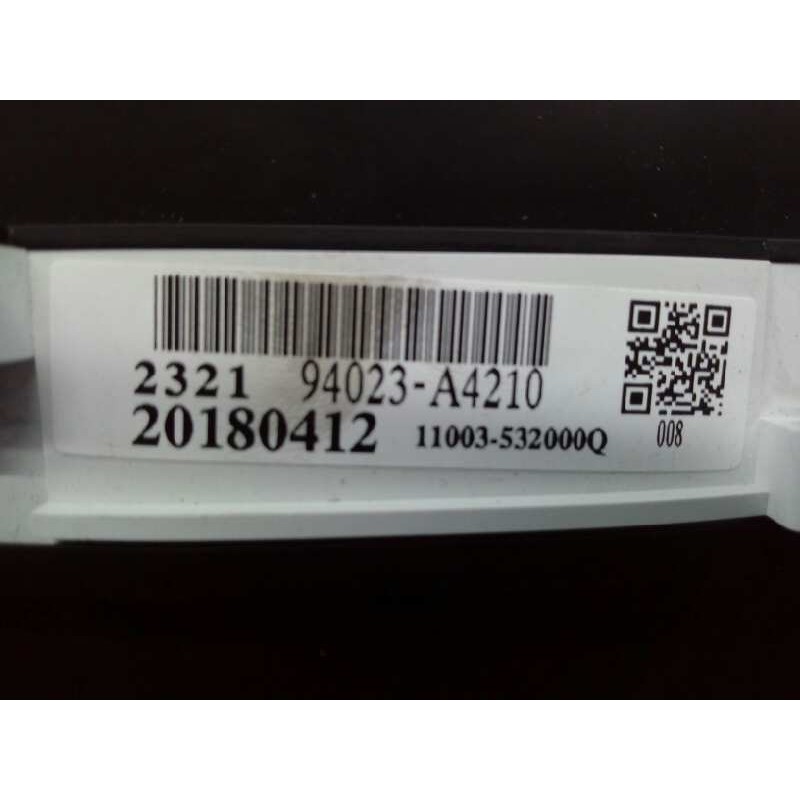 Recambio de cuadro instrumentos para kia carens ( ) drive referencia OEM IAM 94023A4210 20180412 E3-A3-26-2