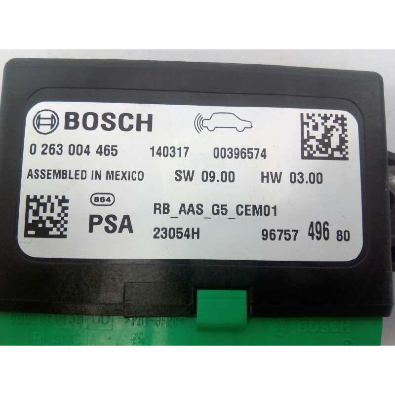 Recambio de modulo electronico para peugeot 308 active referencia OEM IAM 9675749680 0263004465 E3-B2-33-3