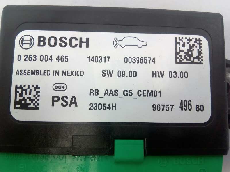 Recambio de modulo electronico para peugeot 308 active referencia OEM IAM 9675749680 0263004465 E3-B2-33-3