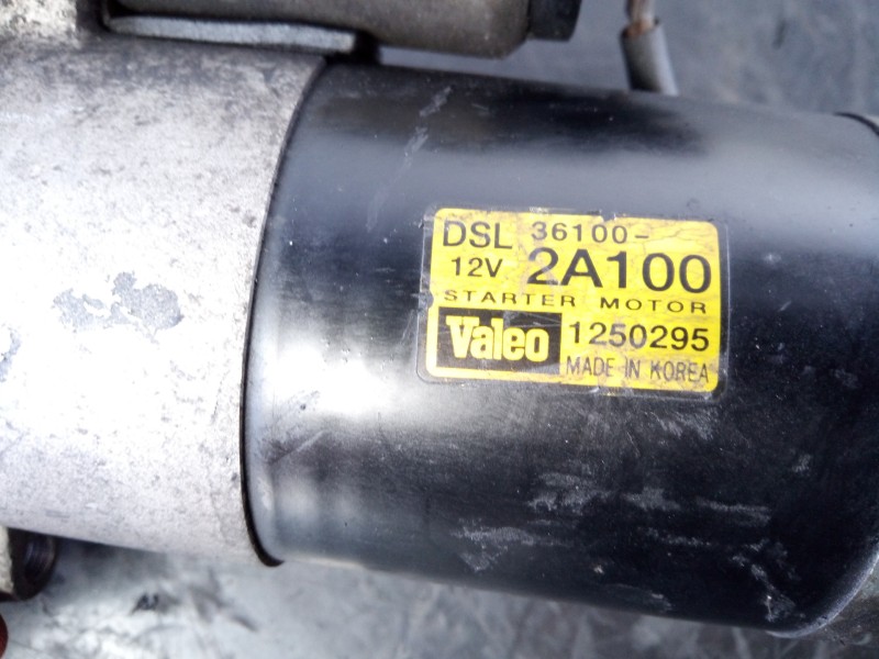 Recambio de motor arranque para hyundai i30 style referencia OEM IAM 361002A100 1250295 P3-A10-29-2