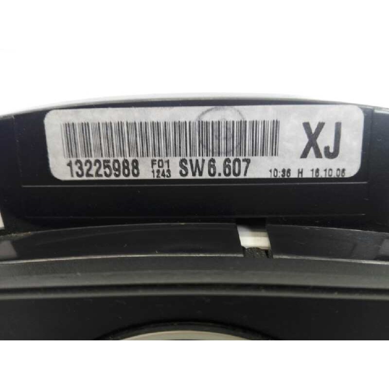 Recambio de cuadro instrumentos para opel zafira b enjoy referencia OEM IAM  SW6607 E3-A5-18-4