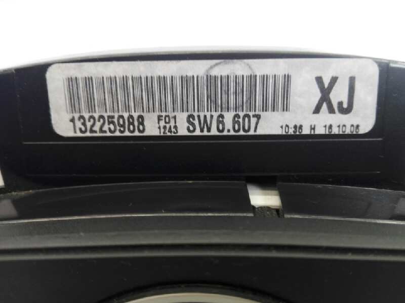 Recambio de cuadro instrumentos para opel zafira b enjoy referencia OEM IAM  SW6607 E3-A5-18-4