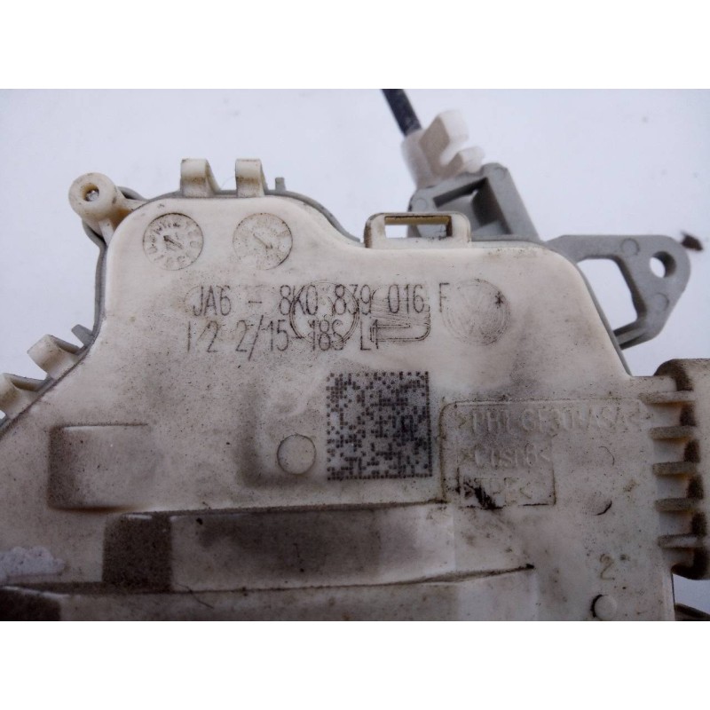 Recambio de cerradura puerta trasera derecha para audi a5 sportback (8t) 2.0 tdi (140kw) referencia OEM IAM 8K0839016F  E1-A5-42