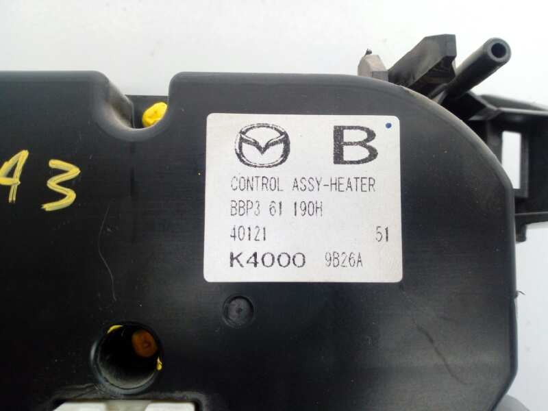 Recambio de mando climatizador para mazda 3 berlina (bk) 1.6 crdt active referencia OEM IAM BBP361190H  E2-A2-60-1