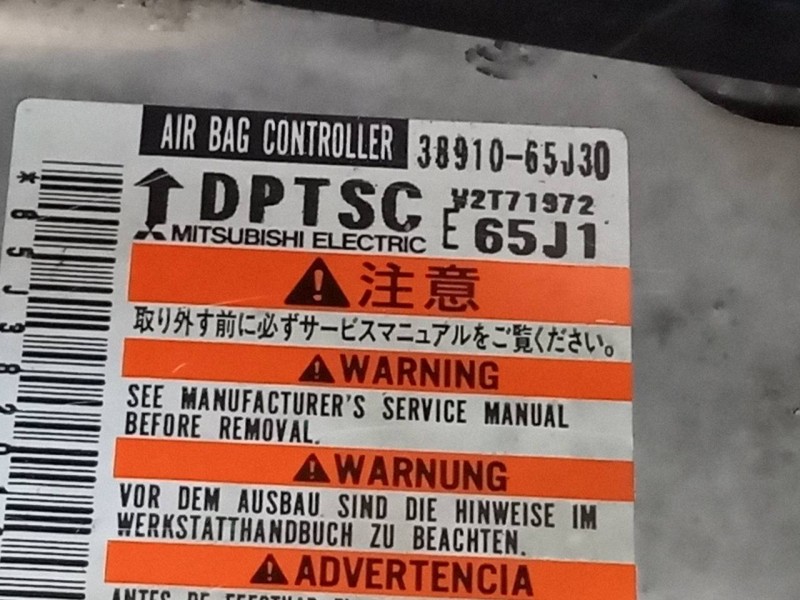 Recambio de centralita airbag para suzuki grand vitara jb (jt) 1.9 ddis turbodiesel referencia OEM IAM 3891065J30  