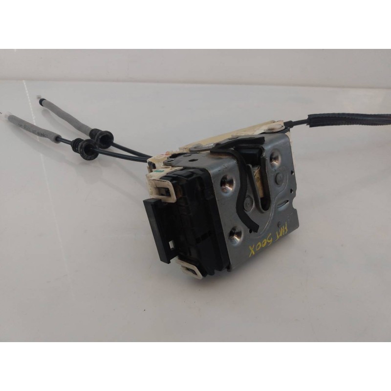 Recambio de cerradura puerta trasera izquierda para fiat 500 x (334) pop referencia OEM IAM A046465  E3-B4-13-2