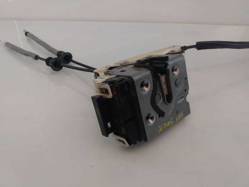 Recambio de cerradura puerta trasera izquierda para fiat 500 x (334) pop referencia OEM IAM A046465  E3-B4-13-2