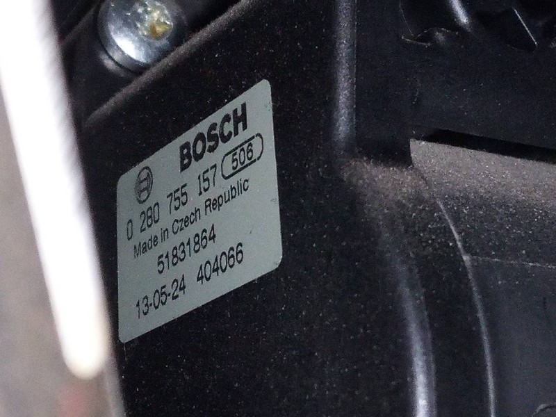 Recambio de pedal acelerador para opel combo d kasten l2h1 2,4t referencia OEM IAM 0280755157 51831864 