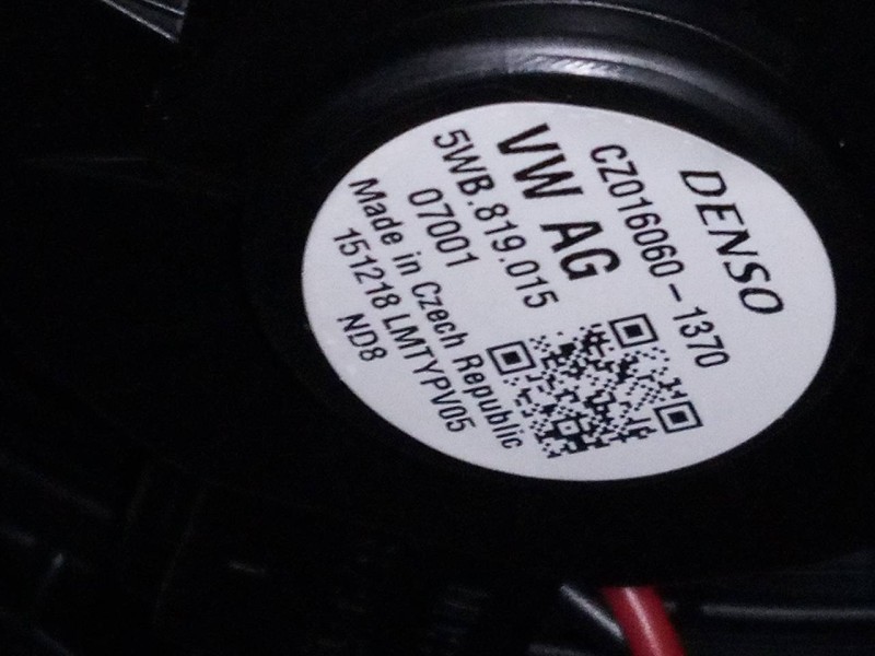 Recambio de ventilador calefaccion para seat ateca (kh7) xcellence referencia OEM IAM 5WB819015  