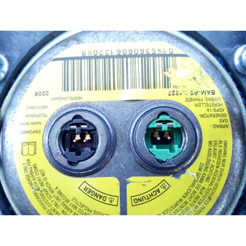 Recambio de airbag delantero izquierdo para bmw serie 5 berlina (e60) 520d referencia OEM IAM 33677298803K  E1-A3-43-2