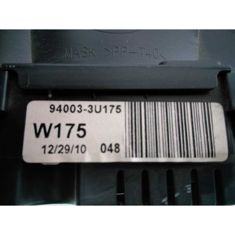 Recambio de cuadro instrumentos para kia sportage concept 4x2 referencia OEM IAM 940033U175  E3-A3-26-2