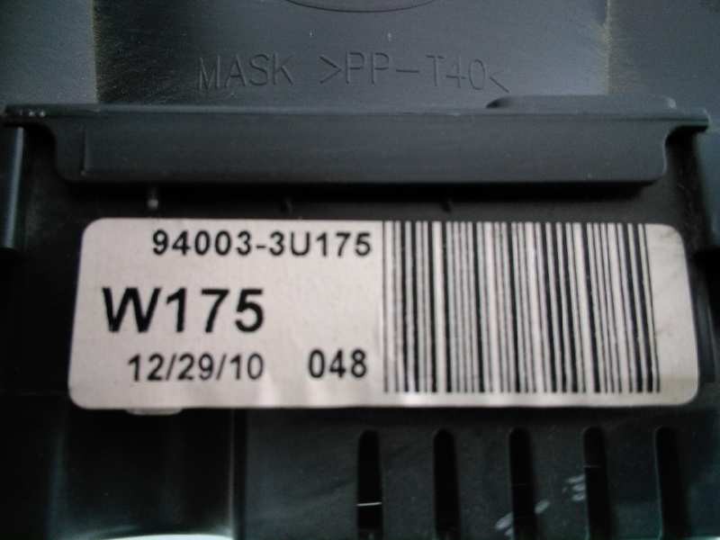 Recambio de cuadro instrumentos para kia sportage concept 4x2 referencia OEM IAM 940033U175  E3-A3-26-2