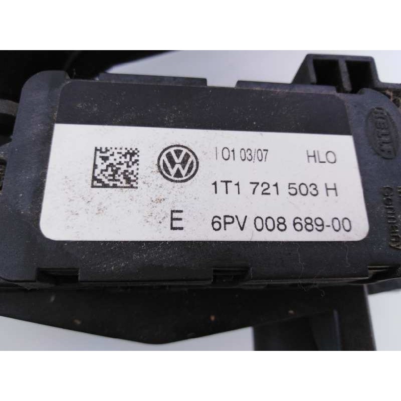 Recambio de pedal acelerador para volkswagen caddy ka/kb (2k) kombi referencia OEM IAM 1T1721503H 6PV00868900 