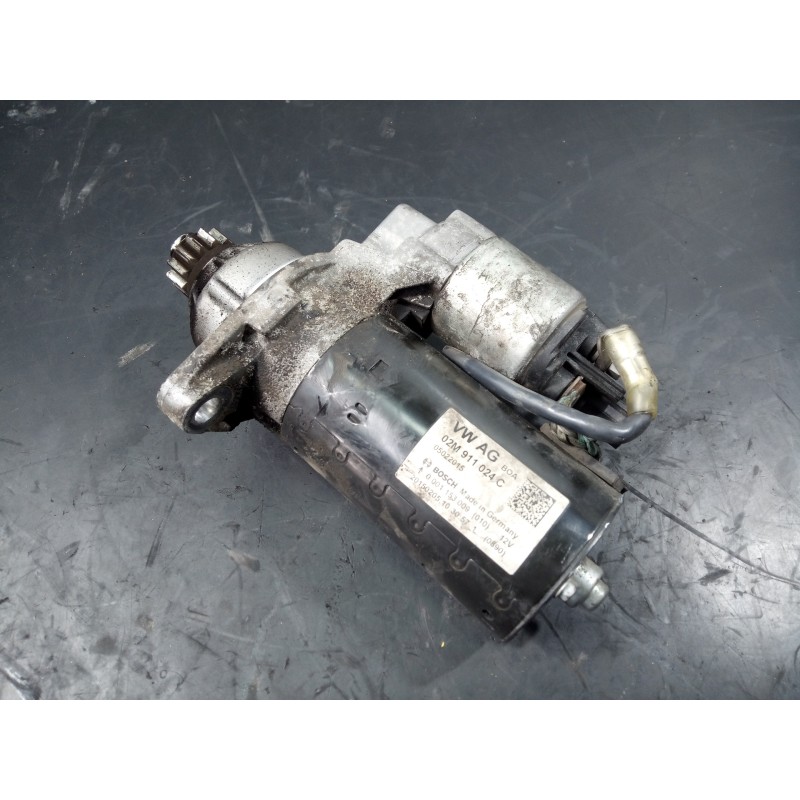 Recambio de motor arranque para volkswagen tiguan (5n2) advance bluemotion referencia OEM IAM 02M911024C  P3-B8-18-3