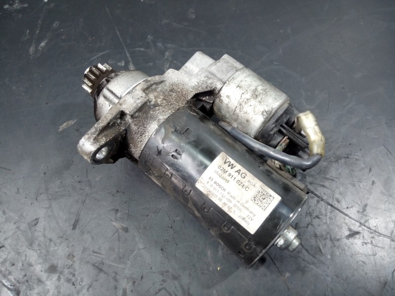 Recambio de motor arranque para volkswagen tiguan (5n2) advance bluemotion referencia OEM IAM 02M911024C  P3-B8-18-3