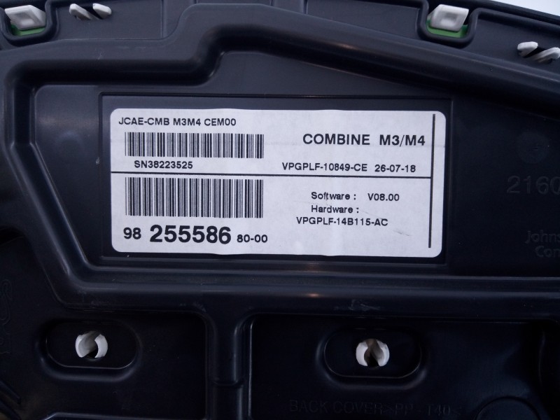 Recambio de cuadro instrumentos para citroën c-elysée exclusive referencia OEM IAM 9825558680  E3-B2-29-1