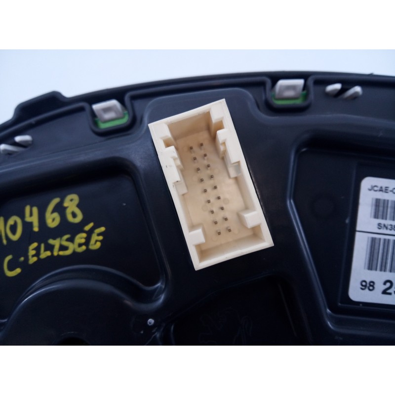 Recambio de cuadro instrumentos para citroën c-elysée exclusive referencia OEM IAM 9825558680  E3-B2-29-1