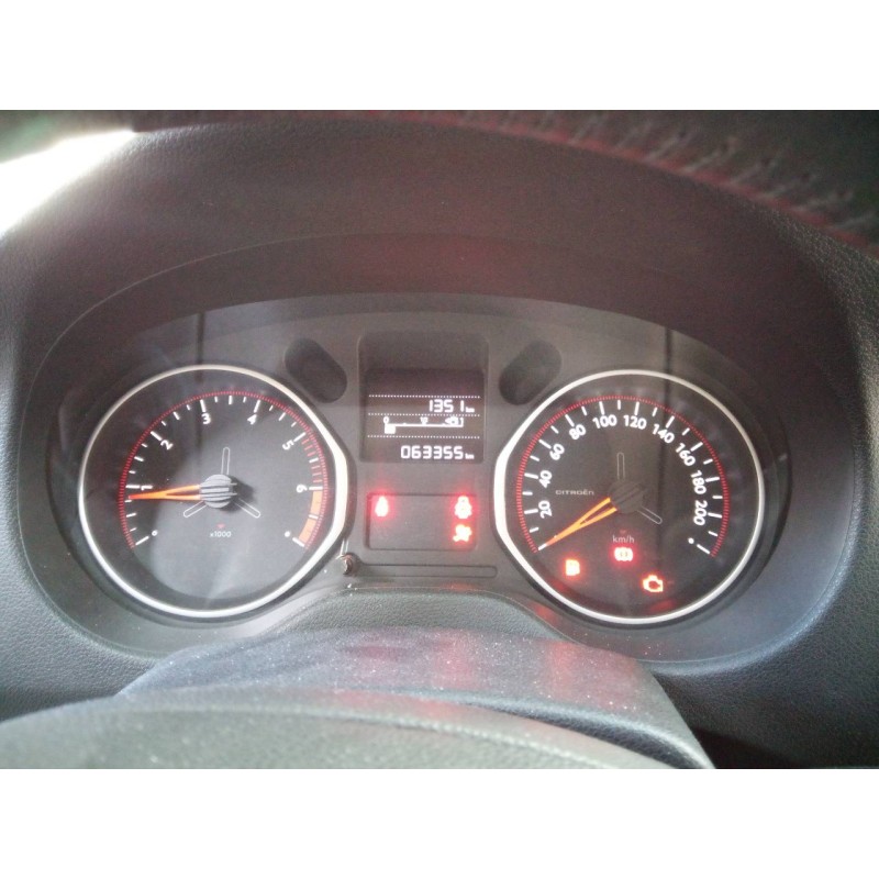 Recambio de cuadro instrumentos para citroën c-elysée exclusive referencia OEM IAM 9825558680  E3-B2-29-1