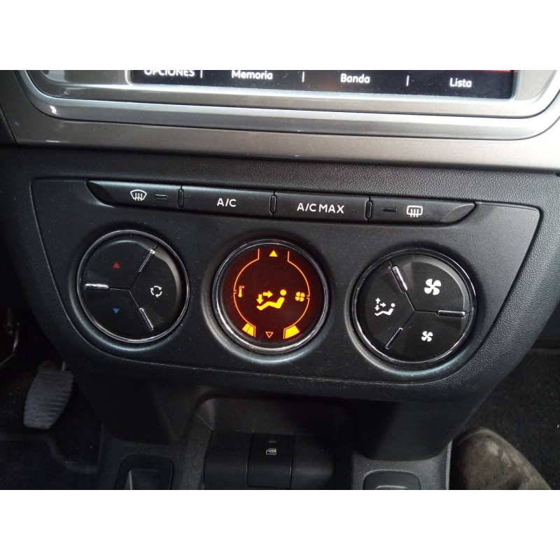 Recambio de mando climatizador para citroën c-elysée exclusive referencia OEM IAM 9823740080 SN067566 E3-B2-36-4