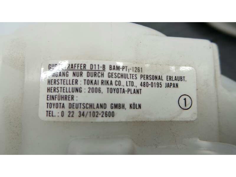 Recambio de cinturon seguridad delantero derecho para toyota rav 4 (a3) executive referencia OEM IAM 4800195 7Q1410P E2-B4-9-2