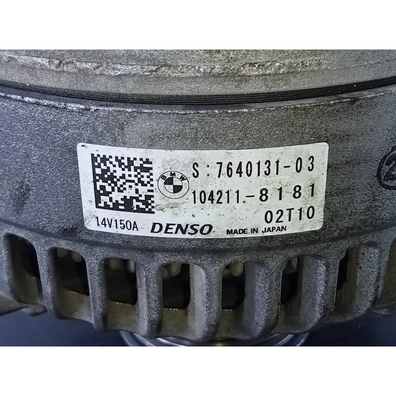 Recambio de alternador para bmw serie 1 lim. (f20/f21) 118d referencia OEM IAM 764013103 1042118181 P3-A4-22-3