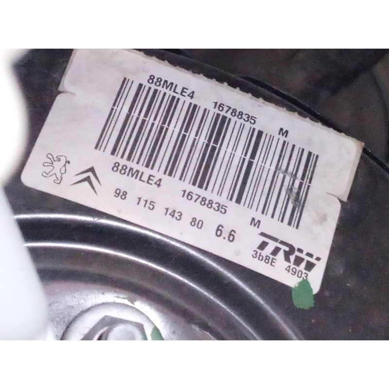 Recambio de servofreno para citroën c-elysée exclusive referencia OEM IAM 9811514380  