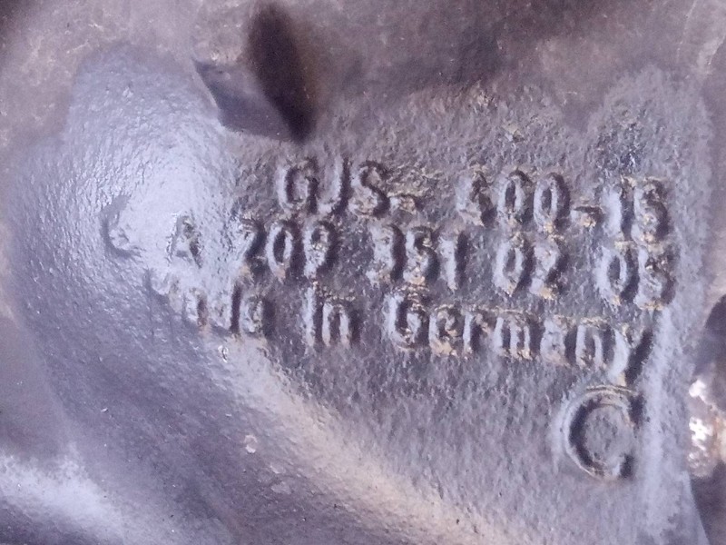 Recambio de diferencial trasero para mercedes-benz clase e (w212) lim. e 220 bluetec (212.001) referencia OEM IAM A2093510205  P