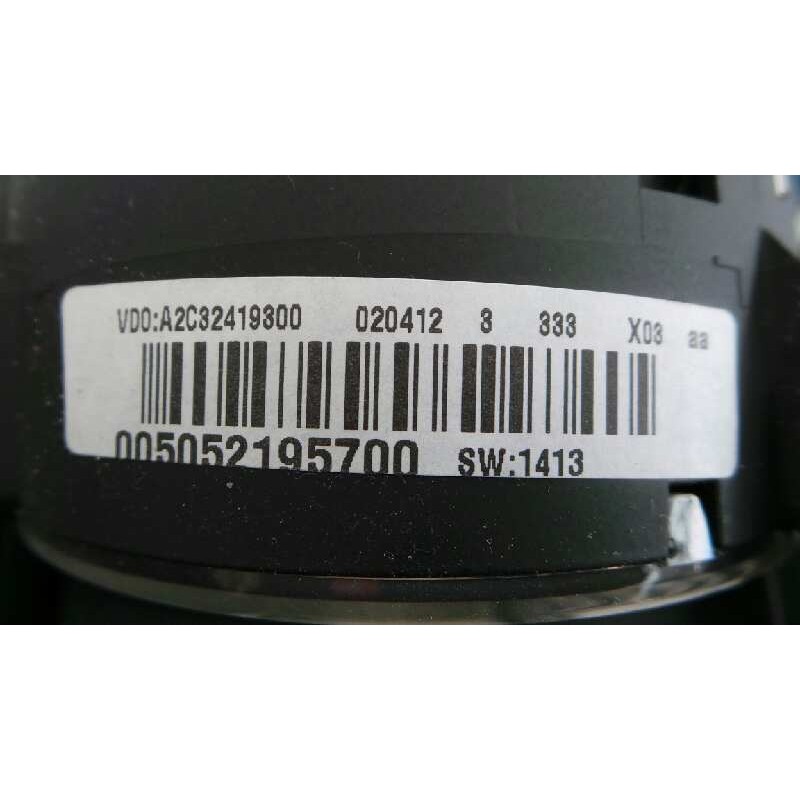 Recambio de cuadro instrumentos para alfa romeo giulietta (191) distinctive referencia OEM IAM 50521957 A2C32419300 E3-A4-22-1