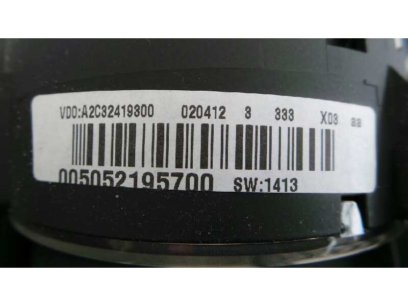 Recambio de cuadro instrumentos para alfa romeo giulietta (191) distinctive referencia OEM IAM 50521957 A2C32419300 E3-A4-22-1