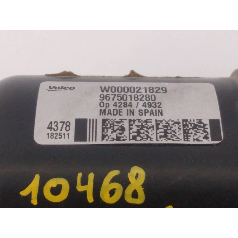 Recambio de motor limpia delantero para citroën c-elysée exclusive referencia OEM IAM 9675018280  E1-A4-40-2
