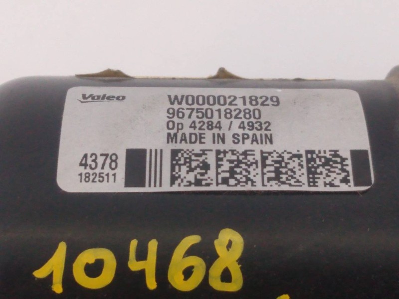 Recambio de motor limpia delantero para citroën c-elysée exclusive referencia OEM IAM 9675018280  E1-A4-40-2