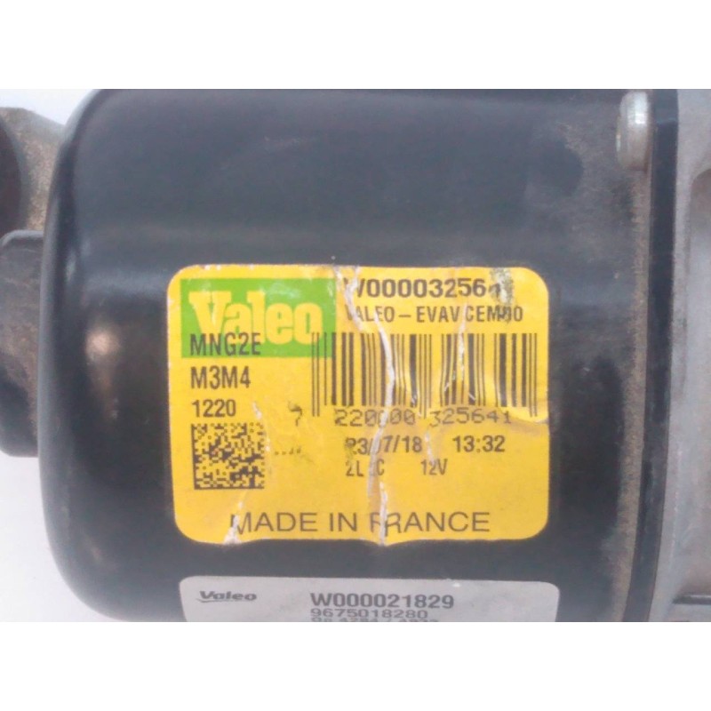 Recambio de motor limpia delantero para citroën c-elysée exclusive referencia OEM IAM 9675018280  E1-A4-40-2