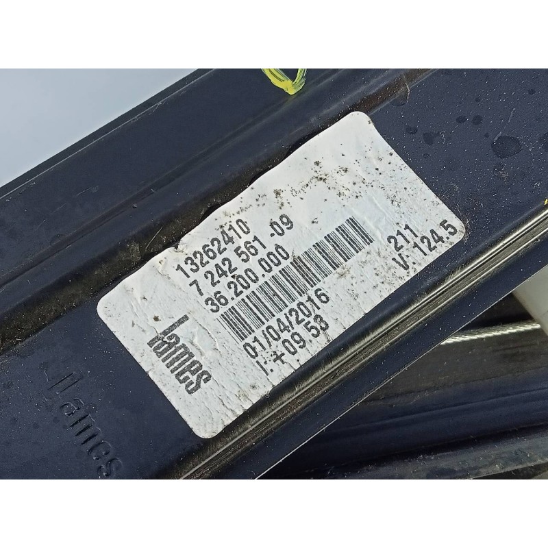 Recambio de elevalunas delantero izquierdo para bmw serie 1 lim. (f20/f21) 118d referencia OEM IAM 724256109  E1-A3-48-1