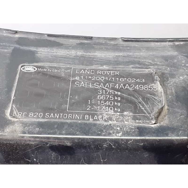 Recambio de panel frontal para land rover range rover sport v6 td se referencia OEM IAM   P1-A1-44