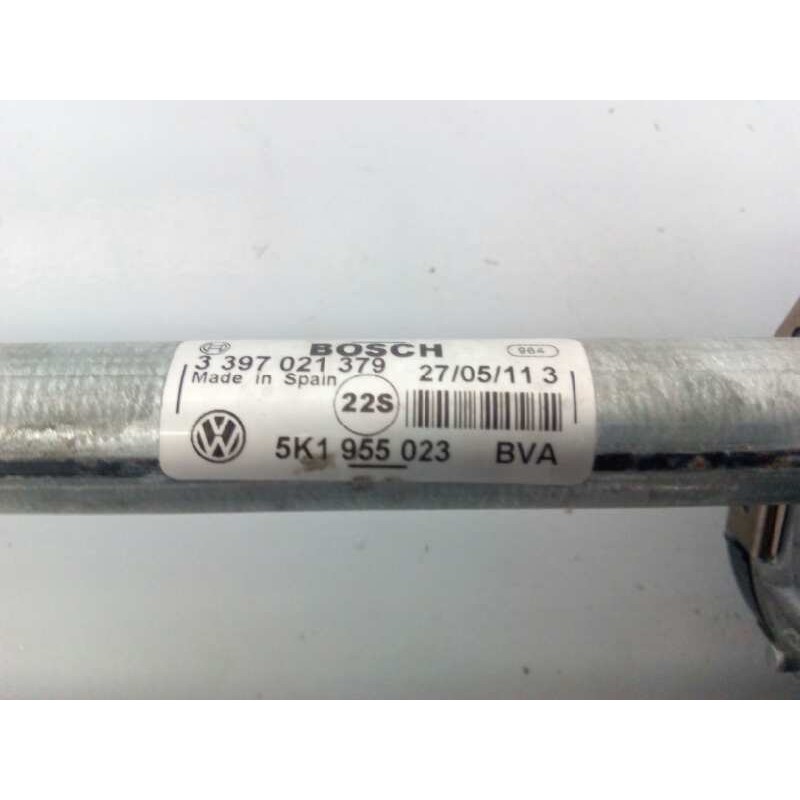 Recambio de motor limpia delantero para volkswagen golf vi (5k1) rabbit bluemotion referencia OEM IAM 5K1955023 3397021379 E1-B6